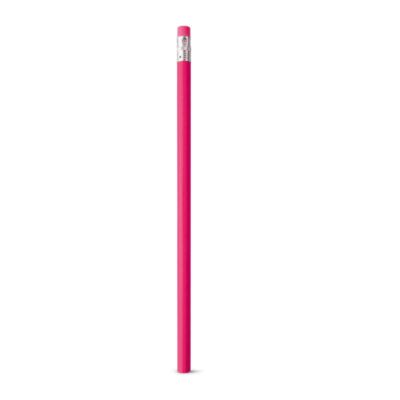 Lápis com Borracha Colorida grau de dureza HB Ø07 x 190 mm – Ref. 51736