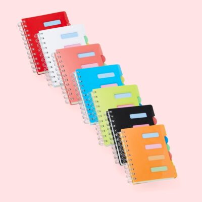 CADERNO PEQUENO COM DIVISÓRIAS REF 5043 ( SALDO )