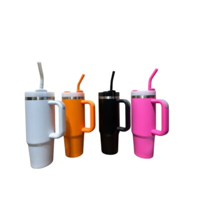 CANECA TÉRMICA COM CANUDO 900ml – REF JSC900