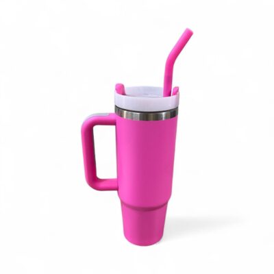 CANECA TÉRMICA COM CANUDO 900ml – REF JSC900